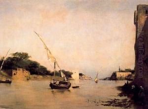 View of the Nile by Eugene Fromentin