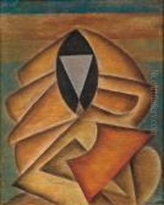 Ritratto Cubo-suprematista by Nikolai Suetin