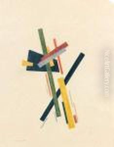 Composition Suprematiste by Nikolai Suetin