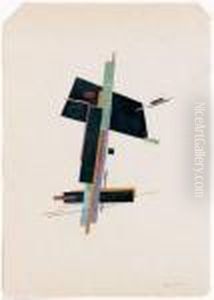 Composition Suprematiste by Nikolai Suetin