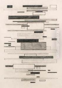 Suprematist Composition by Nikolai Suetin