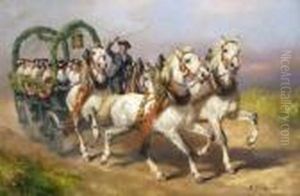 Leonhardiwagen. by Carl Suhrlandt