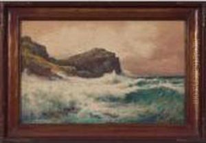 Waves Crashing by Arthur Suker