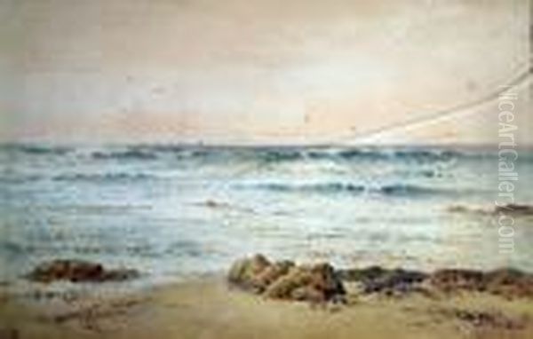 Low Water. Near Lands End - view 1