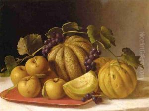 Melons and Yellow Apples by John Defett Francis