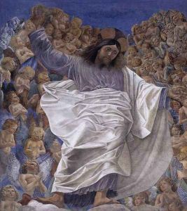 Triumphant Christ 1481-83 by Melozzo da Forli