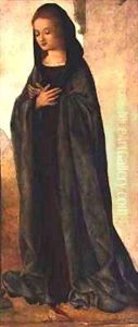 The Virgin Annunciate by Melozzo da Forli
