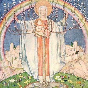 La Madonna Di Promessa by Edward Reginald Frampton