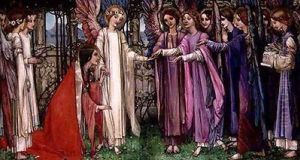 St. Catherine by Edward Reginald Frampton