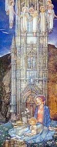 The Gothic Tower by Edward Reginald Frampton