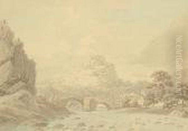 On The Derwent, Cumberland. - view 1