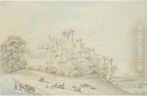 Wigmore Castle, Near Hereford - view 1
