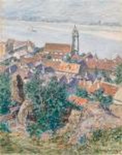 Blick Auf Durnsteinund Die Donau - view 1