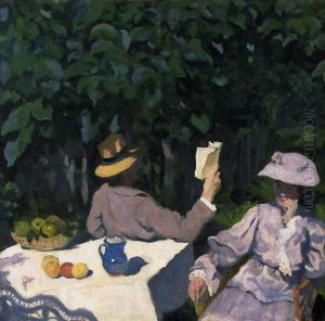 Sunny Morning, 1905 by Karoly Ferenczy