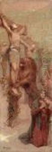 Les Chretiens Aux Lions by Gustave Surand