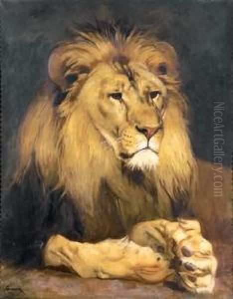 Le Lion D'abyssinie by Gustave Surand