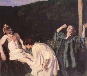 Deposition from the Cross 1903 by Karoly Ferenczy