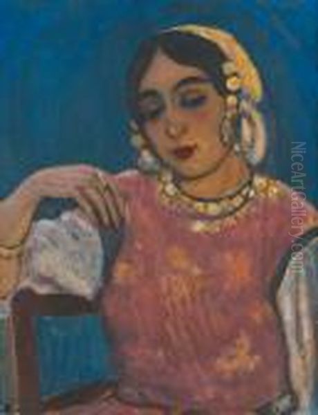 Jeune Orientale Aux Cheveux Noirs - view 1
