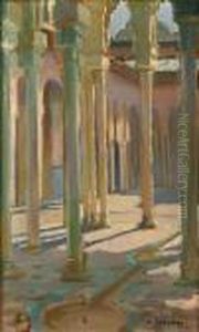 Patio Dun Palais Mudejar by Andre Sureda