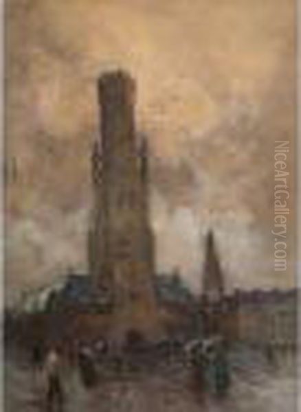Eglise Sous La Pluie - view 1