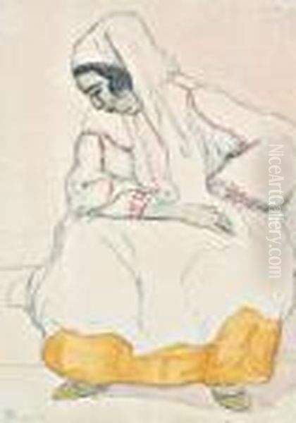 Femme Assise - view 1