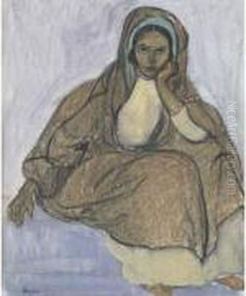 Femme Pensive - view 1