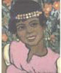 Jeune Fille Aux Bijoux by Andre Sureda
