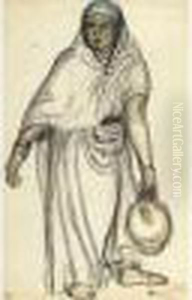 Jeune Fille A La Cruche by Andre Sureda
