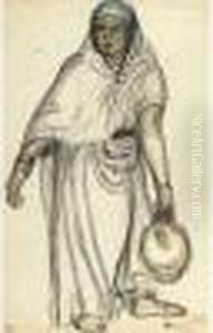 Jeune Fille A La Cruche by Andre Sureda