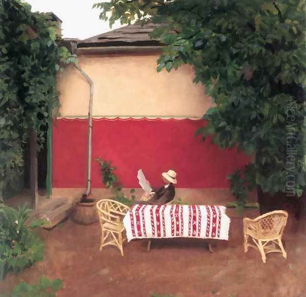 Red Wall 1910 - view 1