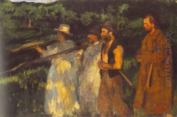 Woodsmen Returning Home 1899 - view 1