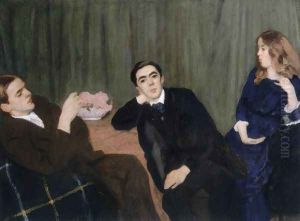 Triple Portrait Sister and Brothers 1911