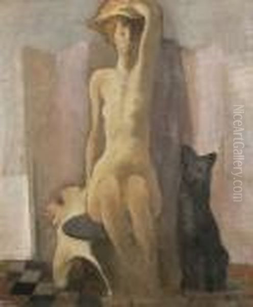Frantisek - Zensky Akt Se Psem - view 1