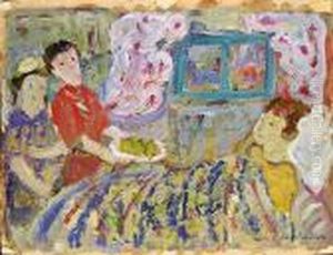 W Saloniku ("kompozycja I"), L. 30-te Xx W. by Janina Sussle-Muszkietowa