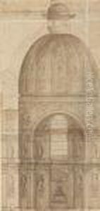 Kuppelprojekt Fur St. Michael In
Munchen. by Friedrich Sustris