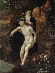 The Pieta by Lambert Sustris