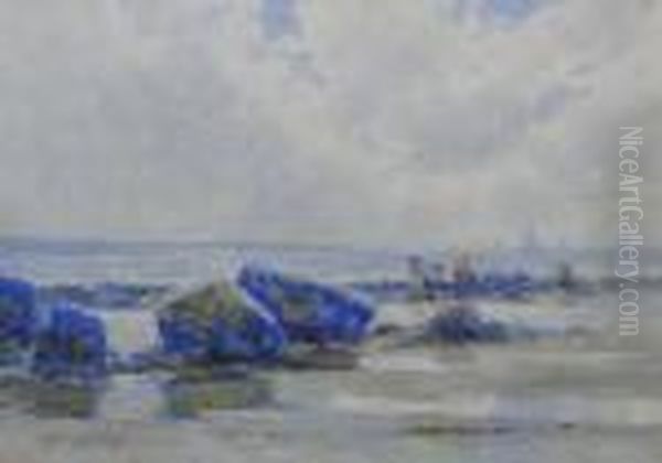 Rocky Beach Scene - view 1