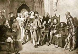 James IV before the Battle of Flodden Field