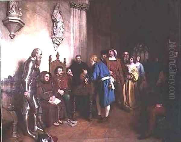 The Warning before Flodden - view 1