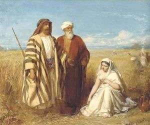 Boaz and Ruth by John Faed