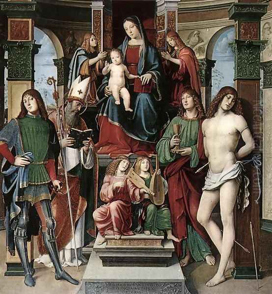 Madonna and Saints - view 1