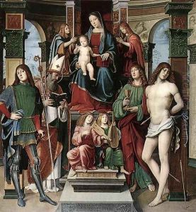 Madonna and Saints by Francesco Francia