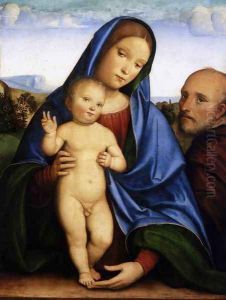 The Holy Family c. 1510 by Francesco Francia