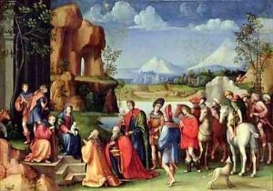 Adoration of the Magi by Francesco Francia