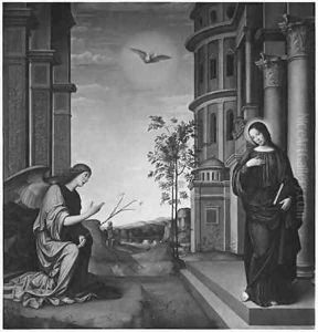The Annunciation by Francesco Francia