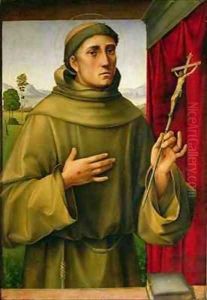 St Francis of Assissi by Francesco Francia