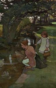 By the Brook by Elizabeth Stanhope Forbes