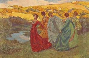 On a Fine Day by Elizabeth Stanhope Forbes