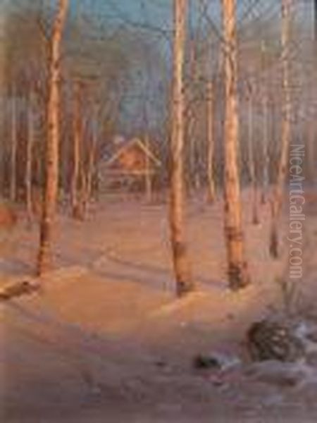 Winter Sunset - view 1