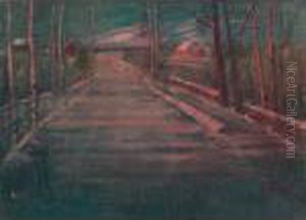 Farm At Night - view 1